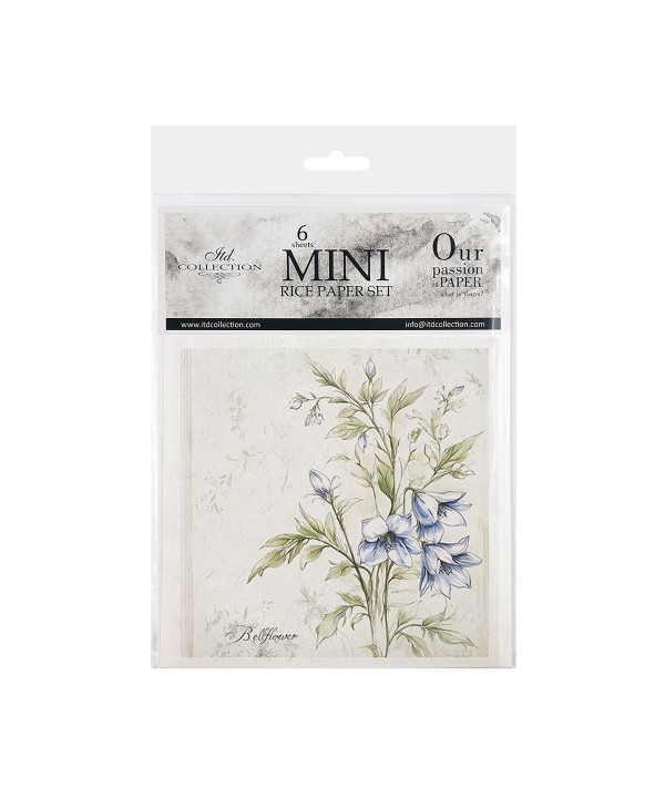 Zestaw MINI papierów ryżowych - PIĘKNE KWIATY